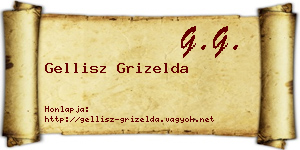 Gellisz Grizelda névjegykártya
